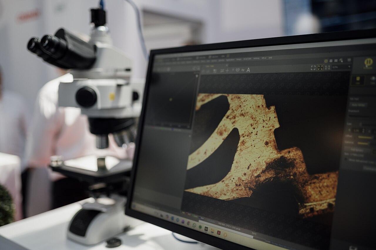 Microscope and computer display showing detailed analysis.jpg